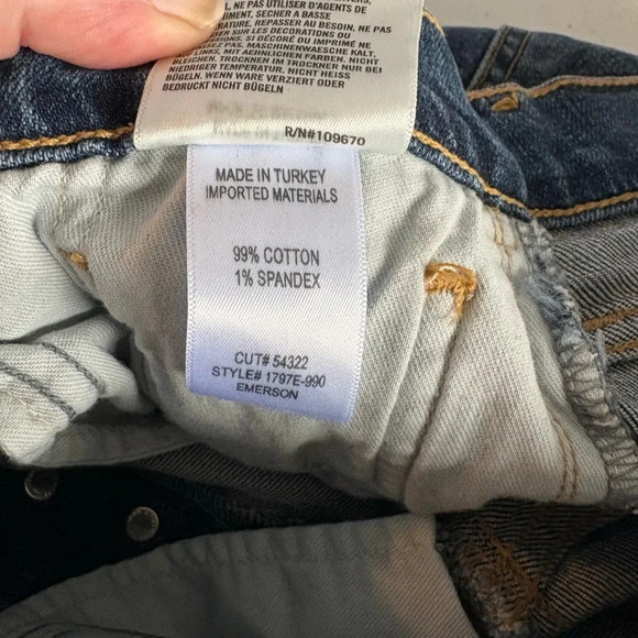 CITIZENS OF HUMANITY emerson slim fit boyfriend jean in distressed tempo 0234 - Picture 15 of 15